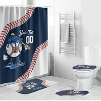 Czech Republic 2026 Baseball Custom Bathroom Set Go Cesko Drip Style