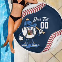 Czech Republic 2026 Baseball Custom Beach Blanket Go Cesko Drip Style