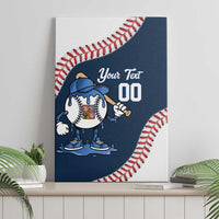 Czech Republic 2026 Baseball Custom Canvas Wall Art Go Cesko Drip Style