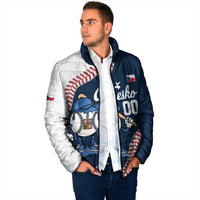 Czech Republic 2026 Baseball Custom Padded Jacket Go Cesko Drip Style