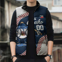 Czech Republic 2026 Baseball Custom Sleeveless Puffer Jacket Go Cesko Drip Style