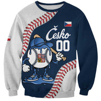 Czech Republic 2026 Baseball Custom Sweatshirt Go Cesko Drip Style