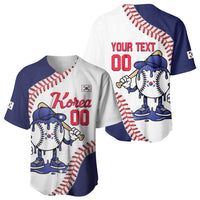 South Korea 2026 Baseball Custom Baseball Jersey Go Champions Drip Style