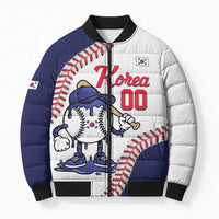 South Korea 2026 Baseball Custom Bomber Puffer Jacket Go Champions Drip Style