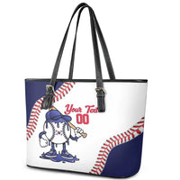 South Korea 2026 Baseball Custom Leather Tote Bag Go Champions Drip Style