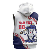South Korea 2026 Baseball Custom Sleeveless Zip Hoodie Go Champions Drip Style