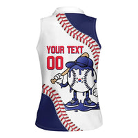 South Korea 2026 Baseball Custom Women Sleeveless Polo Shirt Go Champions Drip Style
