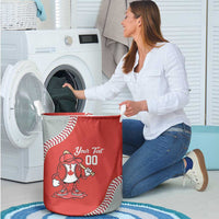 Canada 2026 Baseball Custom Laundry Basket Go Champions Drip Style