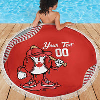 Canada 2026 Baseball Custom Beach Blanket Go Champions Drip Style