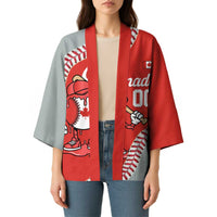 Canada 2026 Baseball Custom Kimono Go Champions Drip Style