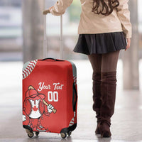 Canada 2026 Baseball Custom Luggage Cover Go Champions Drip Style