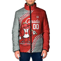 Canada 2026 Baseball Custom Padded Jacket Go Champions Drip Style