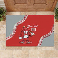 Canada 2026 Baseball Custom Rubber Doormat Go Champions Drip Style