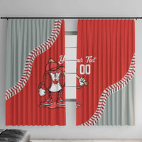 Canada 2026 Baseball Custom Window Curtain Go Champions Drip Style