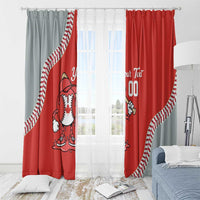 Canada 2026 Baseball Custom Window Curtain Go Champions Drip Style
