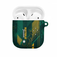 Australia Socceroos 2026 Custom AirPods Case Go Aussie Kangaroo National Color