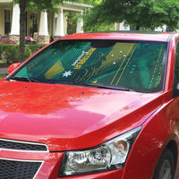 Australia Socceroos 2026 Custom Auto Sun Shade Go Aussie Kangaroo National Color