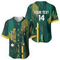 Australia Socceroos 2026 Custom Baseball Jersey Go Aussie Kangaroo National Color