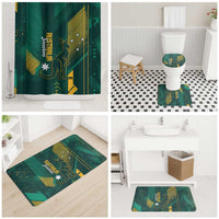 Australia Socceroos 2026 Custom Bathroom Set Go Aussie Kangaroo National Color