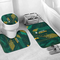 Australia Socceroos 2026 Custom Bathroom Set Go Aussie Kangaroo National Color