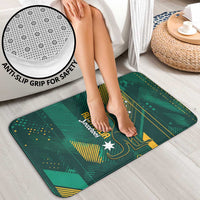 Australia Socceroos 2026 Custom Bathroom Set Go Aussie Kangaroo National Color