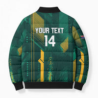 Australia Socceroos 2026 Custom Bomber Puffer Jacket Go Aussie Kangaroo National Color