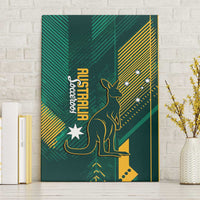 Australia Socceroos 2026 Custom Canvas Wall Art Go Aussie Kangaroo National Color