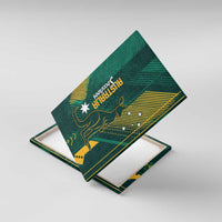 Australia Socceroos 2026 Custom Canvas Wall Art Go Aussie Kangaroo National Color