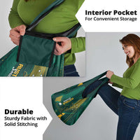 Australia Socceroos 2026 Custom Grocery Bag Go Aussie Kangaroo National Color