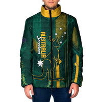Australia Socceroos 2026 Custom Padded Jacket Go Aussie Kangaroo National Color