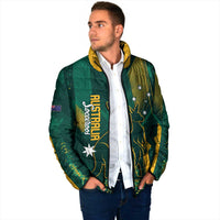 Australia Socceroos 2026 Custom Padded Jacket Go Aussie Kangaroo National Color