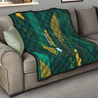 Australia Socceroos 2026 Custom Quilt Go Aussie Kangaroo National Color