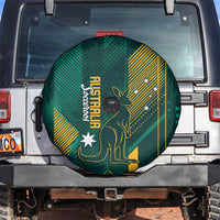 Australia Socceroos 2026 Custom Spare Tire Cover Go Aussie Kangaroo National Color
