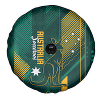 Australia Socceroos 2026 Custom Spare Tire Cover Go Aussie Kangaroo National Color