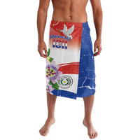 Paraguay 1811 Independence Day Lavalava Grunge Flag Mix Passion Flowers