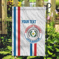 Custom Paraguay Football Garden Flag Vamos Albirroja