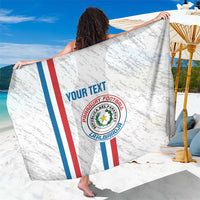 Custom Paraguay Football Sarong Vamos Albirroja