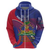 Personalised Haiti Flag Day Hoodie Lest Us Remember Our Heroes - Wonder Print Shop