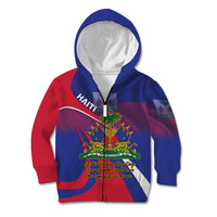 Personalised Haiti Flag Day Kid Hoodie Lest Us Remember Our Heroes - Wonder Print Shop