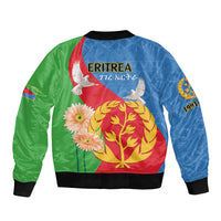 Eritrea Independence Day Bomber Jacket Eritrean Olive Branches 33rd Anniversary - Wonder Print Shop