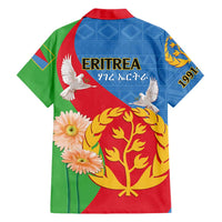 Eritrea Independence Day Family Matching Mermaid Dress and Hawaiian Shirt Eritrean Olive Branches 33rd Anniversary - Wonder Print Shop