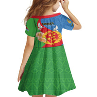 Eritrea Independence Day Family Matching Off Shoulder Maxi Dress and Hawaiian Shirt Eritrean Olive Branches 33rd Anniversary - Wonder Print Shop