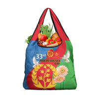 Eritrea Independence Day Grocery Bag Eritrean Olive Branches 33rd Anniversary
