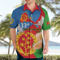 Eritrea Independence Day Hawaiian Shirt Eritrean Olive Branches 33rd Anniversary - Wonder Print Shop