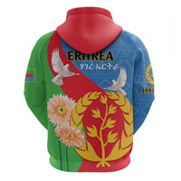 Eritrea Independence Day Hoodie Eritrean Olive Branches 33rd Anniversary - Wonder Print Shop