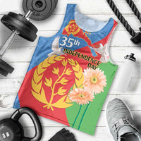 Eritrea Independence Day Men Tank Top Eritrean Olive Branches 33rd Anniversary - Wonder Print Shop