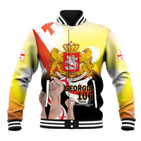 Personalised Georgia Baseball Jacket Happy 106 Years Of Independence - Wonder Print Shop