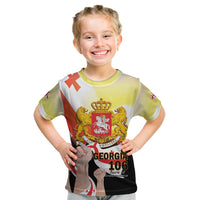Personalised Georgia Kid T Shirt Happy 106 Years Of Independence - Wonder Print Shop