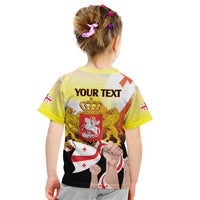 Personalised Georgia Kid T Shirt Happy 106 Years Of Independence - Wonder Print Shop