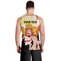 Personalised Georgia Men Tank Top Happy 106 Years Of Independence - Wonder Print Shop